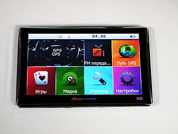 7" GPS Навігатор HD — 4GB+FM + НОВІ КАРИ