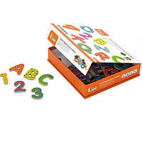 Набор магнитных букв и цифр Viga Toys "Буквы и цифры" 59429