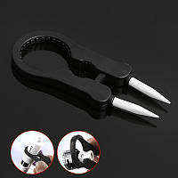 Міні керамічний пінцет (закруглений наконечник)