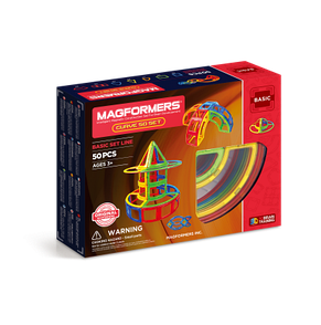 Конструктор магнітний ТМ Magformers Базовий набір Дуга 50 елементів, фото 2