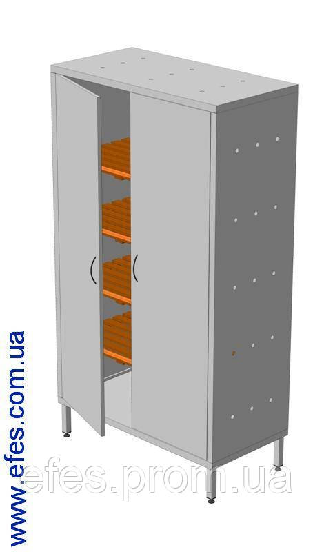 ШКАФ ДЛЯ ХЛЕБА ШХД-4 (4 полиці) стандарт ширина 700 мм (полиці з вологостійкої фанери) (довжина 600)