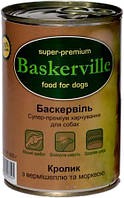 596704 Baskerville Dog Кролик с лапшой и морковью, 800 гр