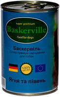 597015 Baskerville Dog Ягня та півень, 800 г