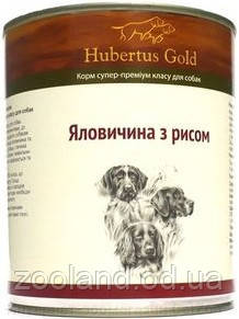 598470 Hubertus Gold Яловичина з рисом, 800 г