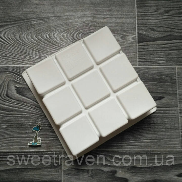 Форма силиконовая для евро-десертов Cubik (кубик) - фото 1 - id-p565917714