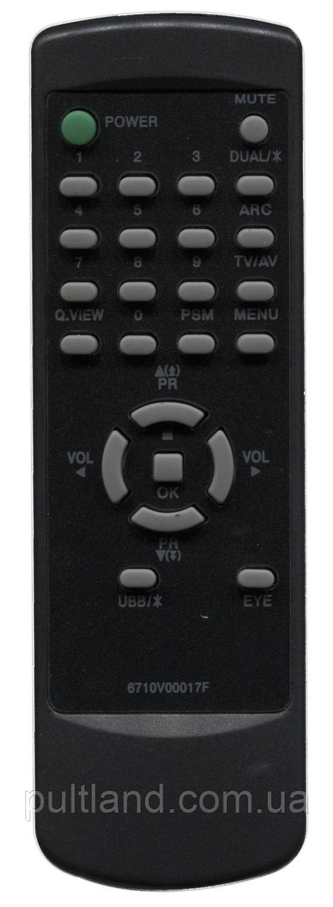 Пульт для телевізора LG 6710V00017F