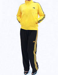 Спортивний костюм жіночий з кольоровою кофтою