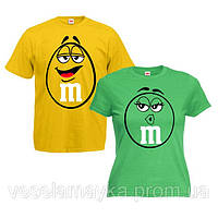 Парные футболки "M&M s"