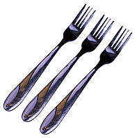 Виделки столові "Дельфін" (12 шт./набір) Золото