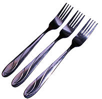 Виделки столові "Дельфін" (12 шт./набір) Срібло