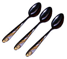 Ложки столові "Хвиля" (12 шт./набір) Золото