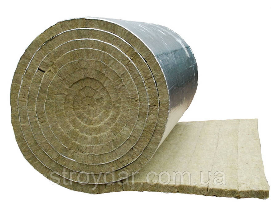 Утеплитель базальтовый для труб и дымоходов KLIMAMAT / Alu Lamella Mat 30 мм Rockwool - фото 7 - id-p491899753