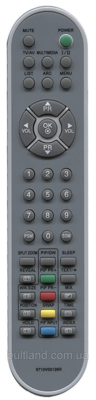 Пульт для телевізора LG 6710V00126R