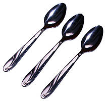 Ложки чайні "Дельфін" (12 шт./набір) Срібло