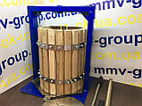 Пресс для сока Вилен 20л с деревянной корзиной + мешок в подарок, фото 4