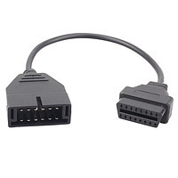 Перехідник GM12 12pin (OBDI, OBD1) на OBD2 16pin (ВАЗ, Daewoo)