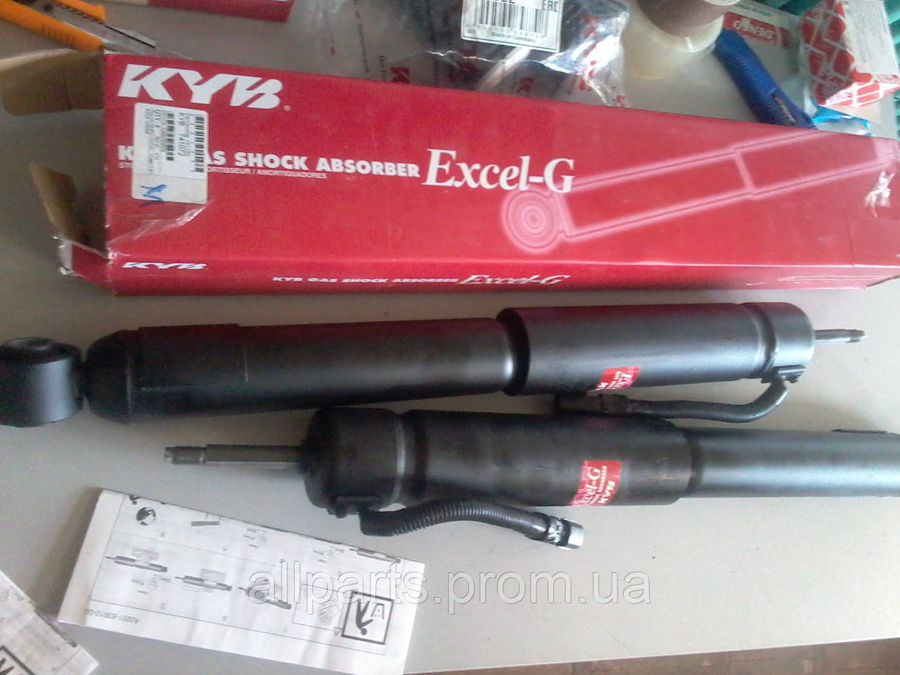 Задние амортизаторы Тойота Прадо 120 (пневмоподвеска) производителя ...