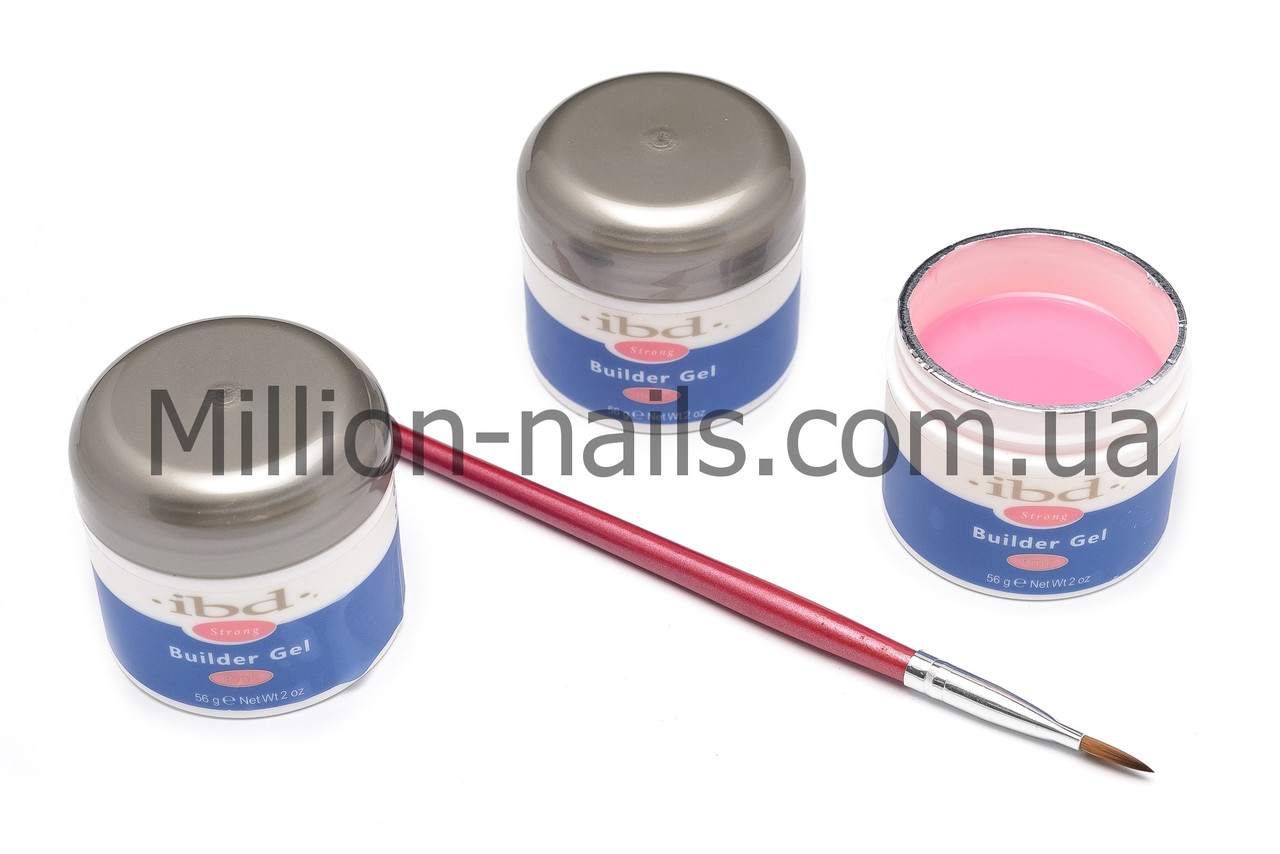 Гель для наращивания ногтей, IBD (розовый камуфляж) , 56 гр. - фото 1 - id-p464746711