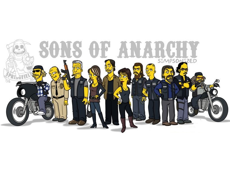 Кружка The Simpsons Sons of Anarchy CP 03.147 - фото 4 - id-p579161336