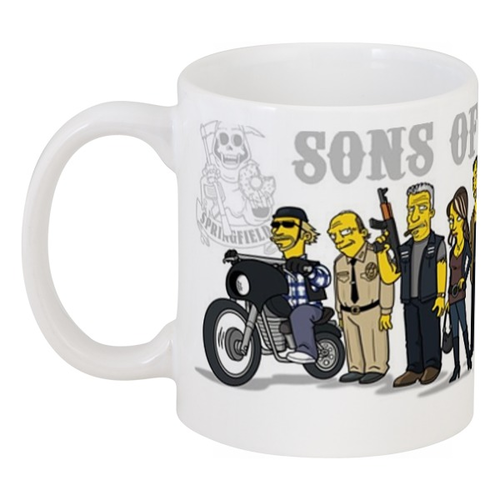Кружка The Simpsons Sons of Anarchy CP 03.147 - фото 2 - id-p579161336