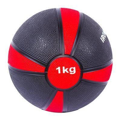 Медбол медичний для тренувань IronMaster 1kg для спортзалу м'яч, фото 1
