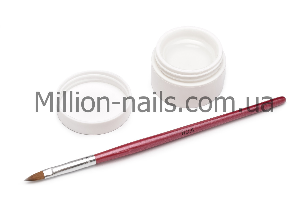 УФ гель для нарощування нігтів CCN прозорий) 15 ml(0.5 oz)