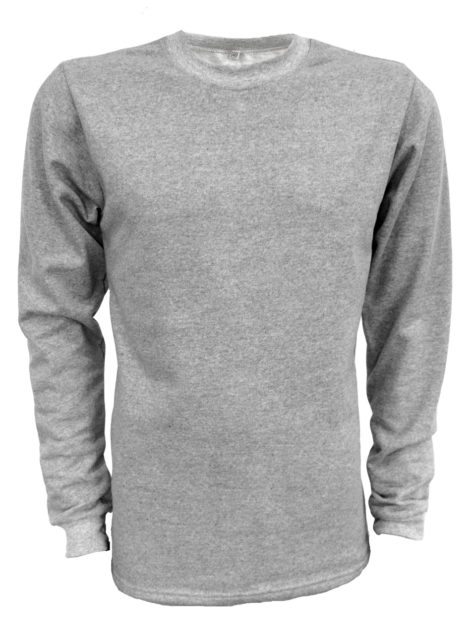 Кофта сіра з начосом батал розмір 60, 62, 64, 66, 68, 70