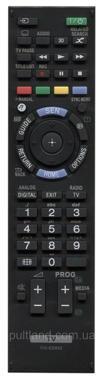 Пульт для телевізора Sony RM-ED052