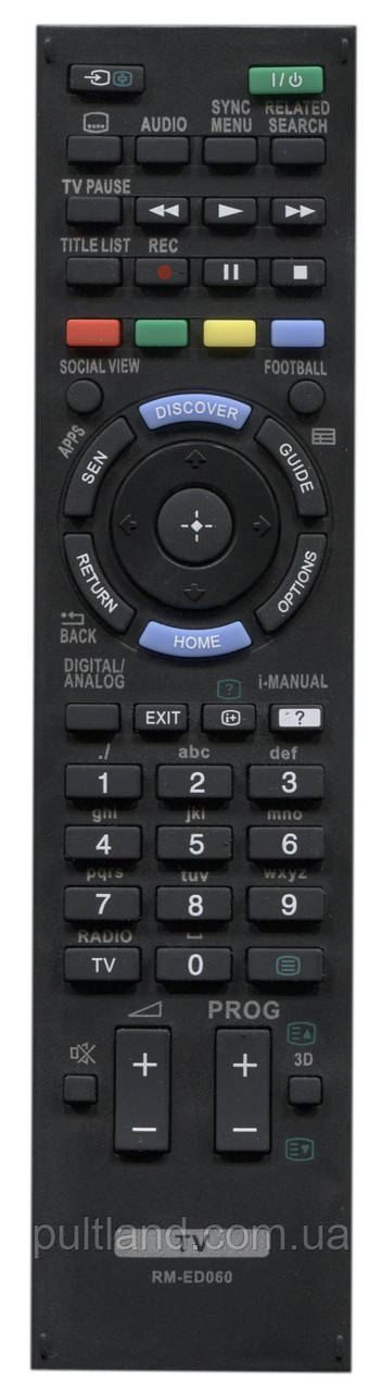 Пульт для телевізора Sony RM-ED060