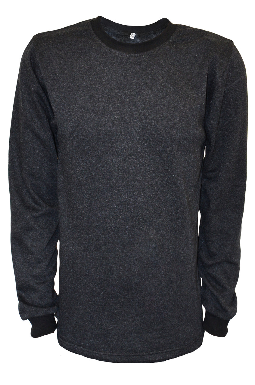 Кофта т. сіра з начосом розмір 42 - по 60