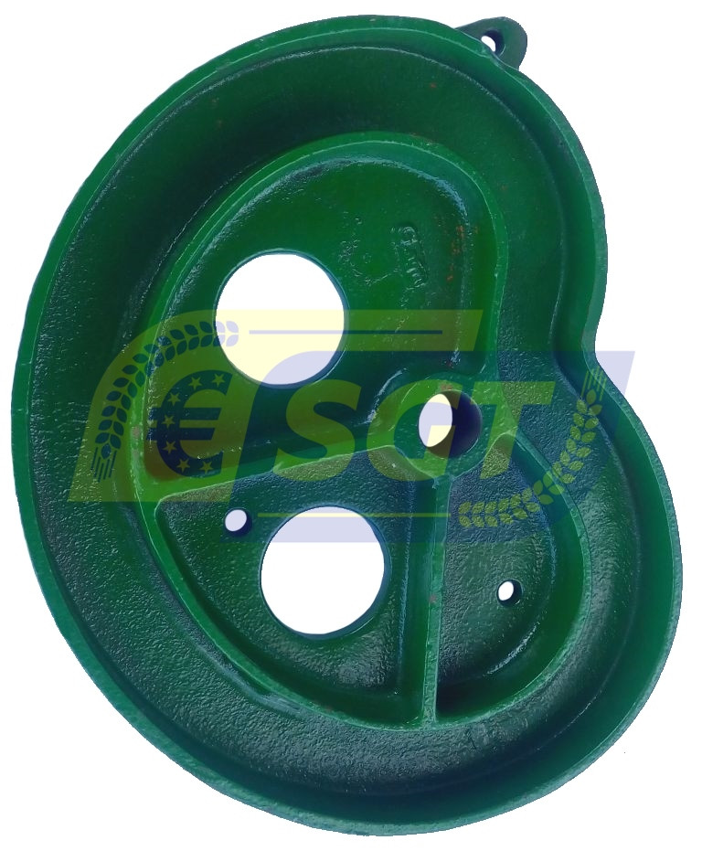 Бічний диск з біговою доріжкою роликів підбирача John Deere, фото 1