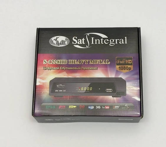 Sat-Integral S-1228 HD HEAVY METAL - супутниковий ресивер, ціна 799 грн ...