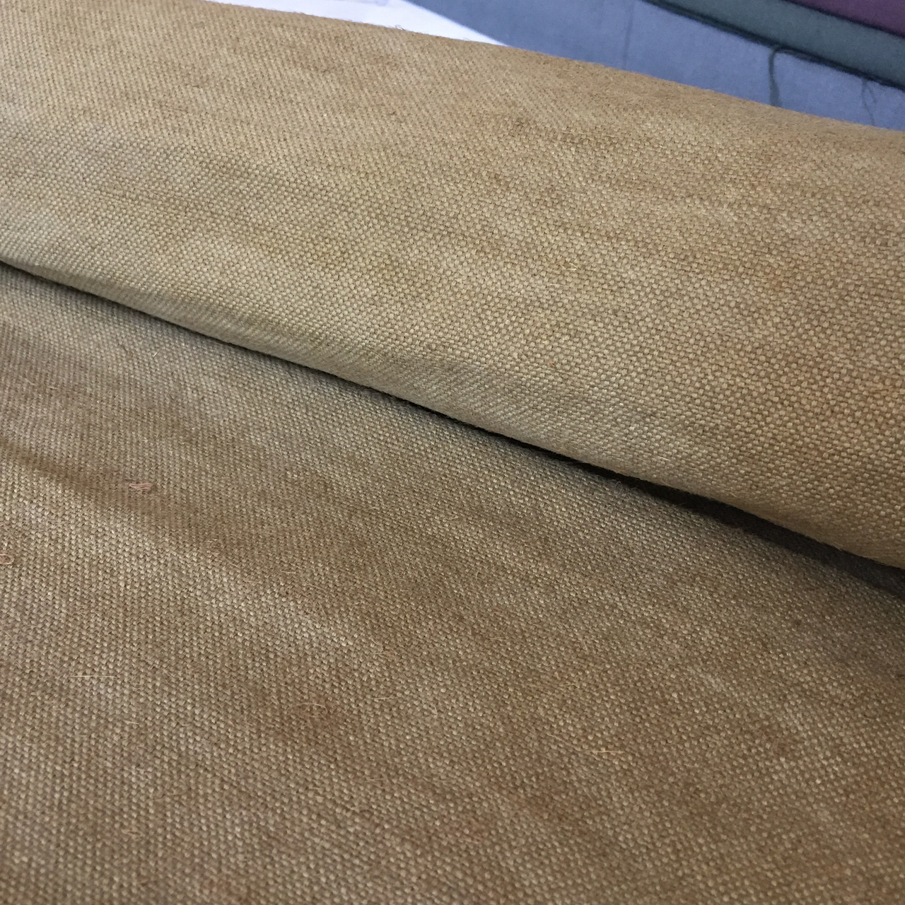 Брезент (парусина) вогнестійкий колір хакі, ширина 150 см, фото 1