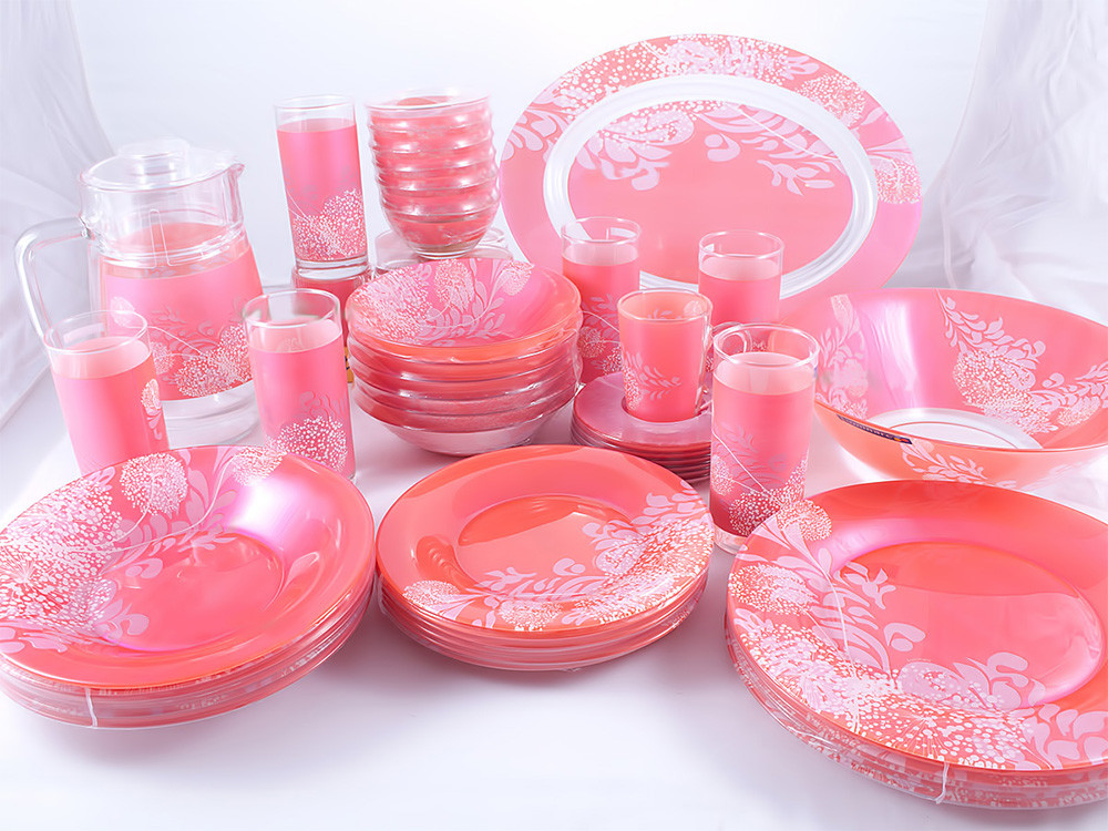 Piume Pink Сервіз столовий 46 пр. Luminarc N6729
