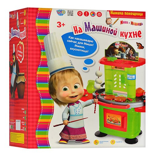 Детская кухня Маша и Медведь (звук, свет) - фото 2 - id-p475270046