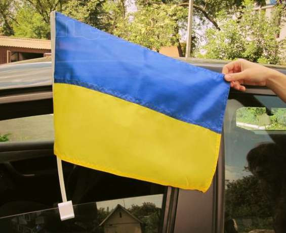 Флажок України автомобільний