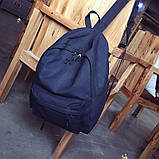 Повсякденний рюкзак унісекс чорний 1410, фото 3