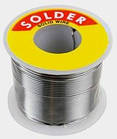 Припій олов'яно-свинцевий ПС-63, діам.-1мм, 250 г, на котушці