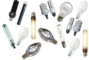 Лампи ЛОН, ДРЛ, люмінесцентні