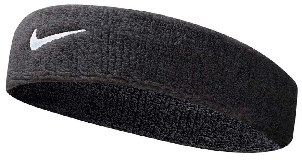 Пов'язка на голову Nike Swoosh чорна