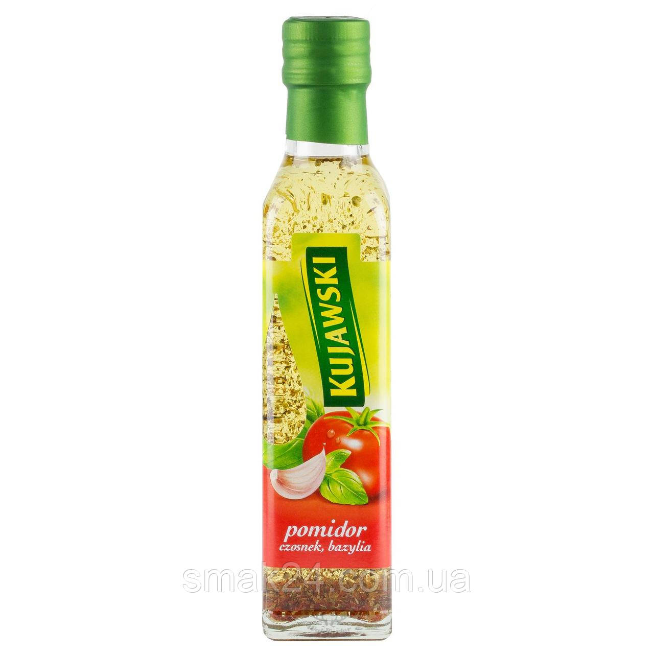 Масло рапсовое (растительное) с базиликом, чесноком и помидором ...