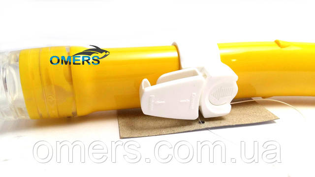 Трубка CRESSI TAO Dry желтая для дайвинга