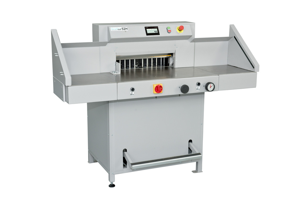 Гильотинная паперорізальна машина Grafcut 52H