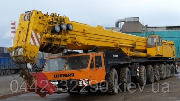 Оренда автокрана 300 тонн Liebherr LTM 1300 в Україні