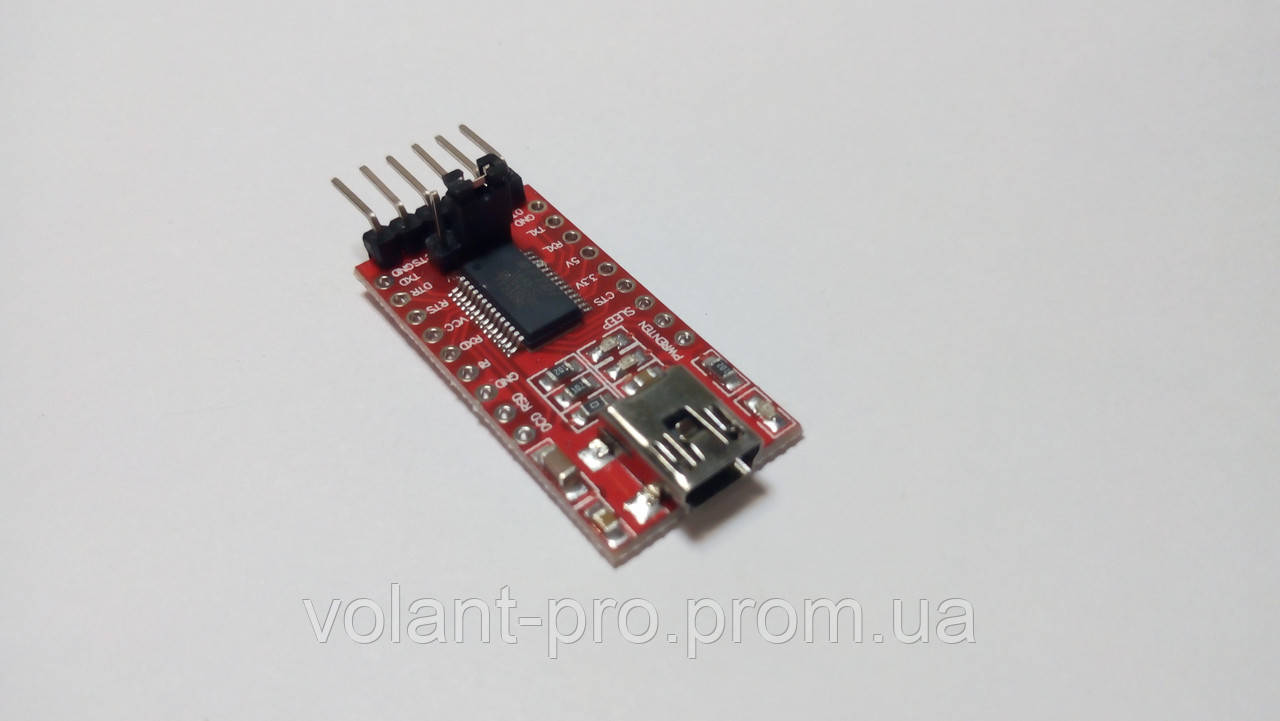 Преобразователь USB-TTL на FT232RL, Разъем MiniUSB — Купить Недорого на ...