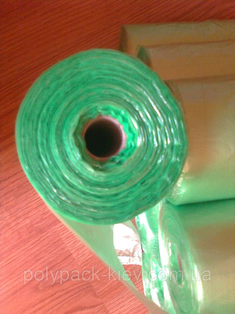 Пакеты майка 26*43 см 200 шт в рулоне фасовочные полиэтиленовые зеленые фасовочный пакет майка в рулонах - фото 3 - id-p579498317