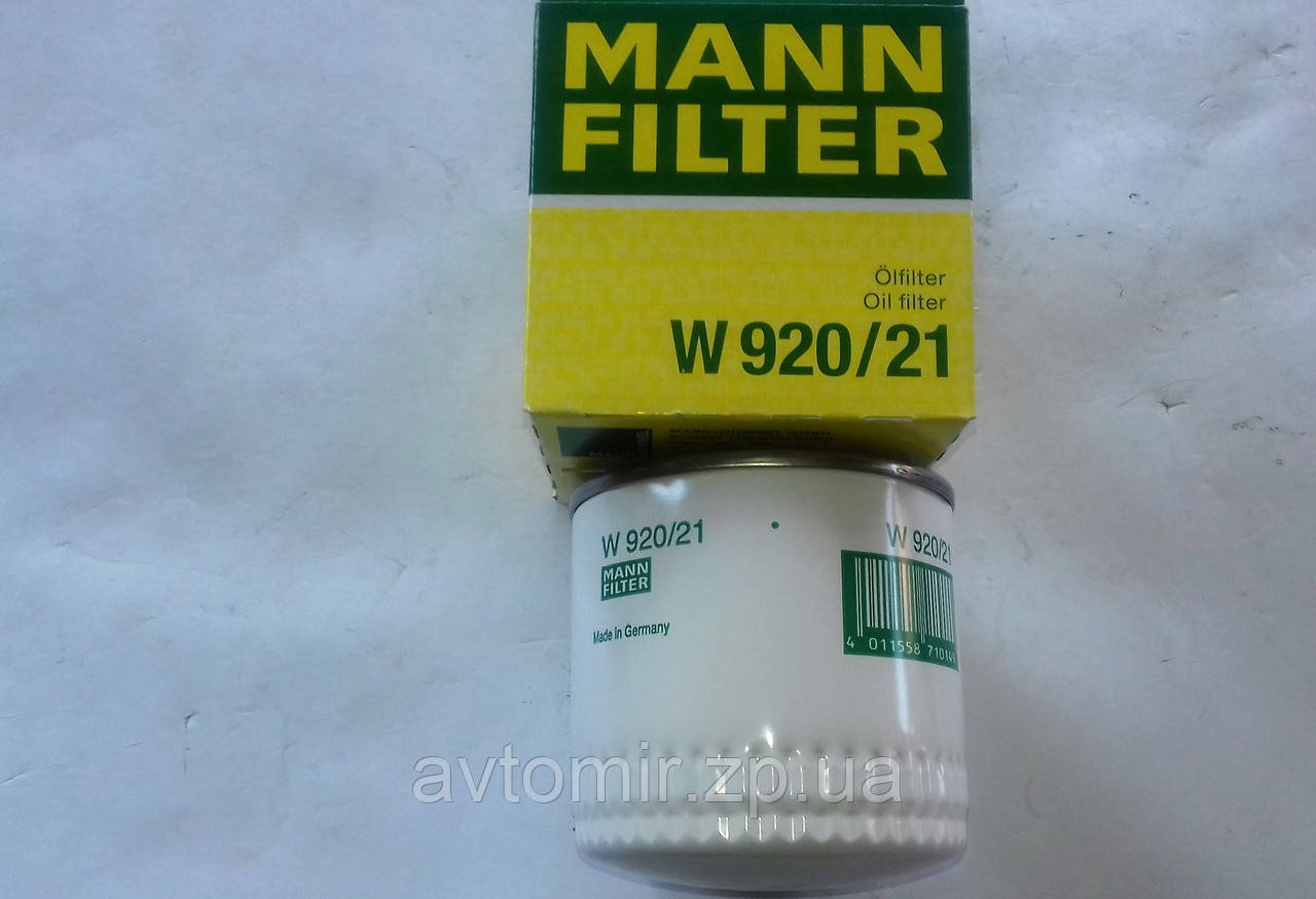 Фільтр оливний 2101-2107. MANN.Оригінал