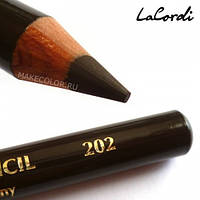 Олівець для очей коричневий) LaCordi 202