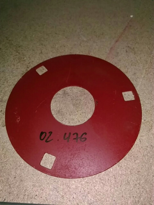 Пластина на тяговий вал ПР 02.476 ПР 02.476, фото 1