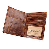 Гаманець портмоне "Gubintu passport" натуральна шкіра, фото 5